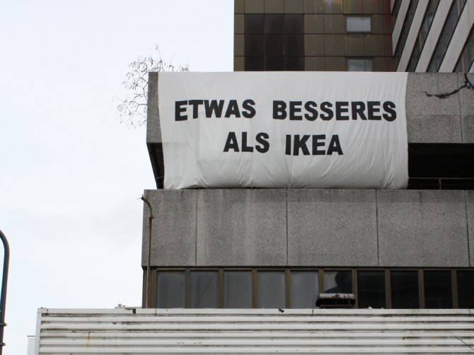 Aus der Nachbarschaft kam viel Protest gegen die geplante Ikea-Ansiedlung, die Gewerbetreibenden in der Großen Bergstraße waren mehrheitlich dafür.