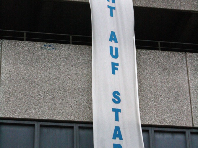 Im August 2009 wurde das Gängeviertel besetzt, im September das Hamburger Netzwerk