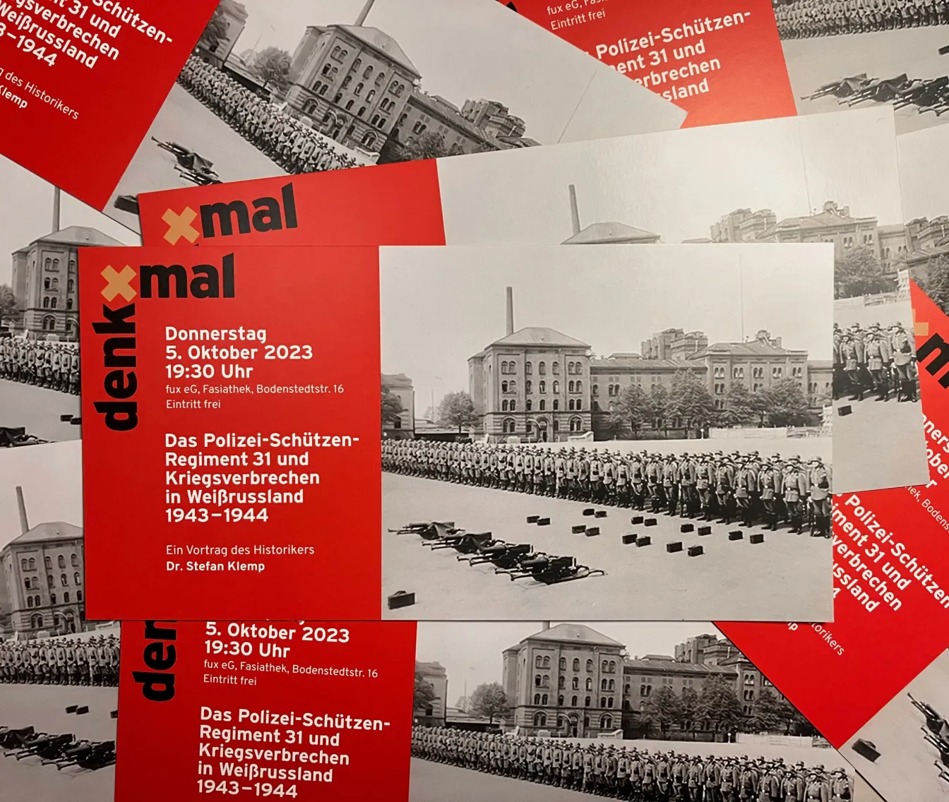 Flyer zur Veranstaltung