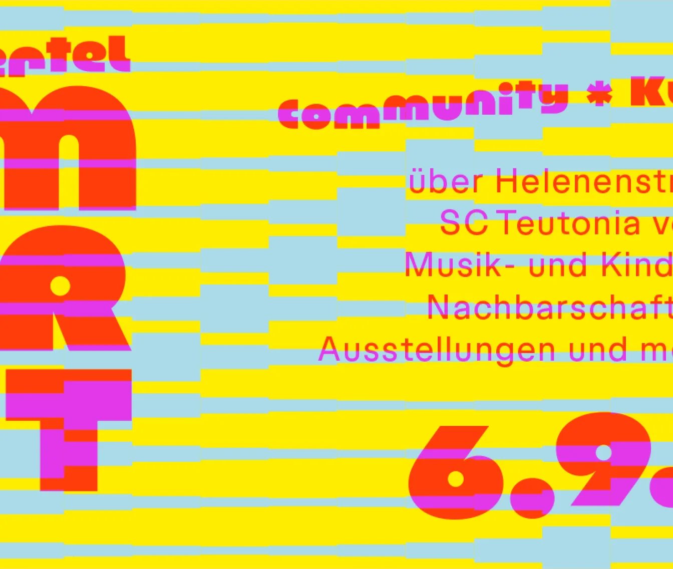 Flyer zum Sommerfest 2025