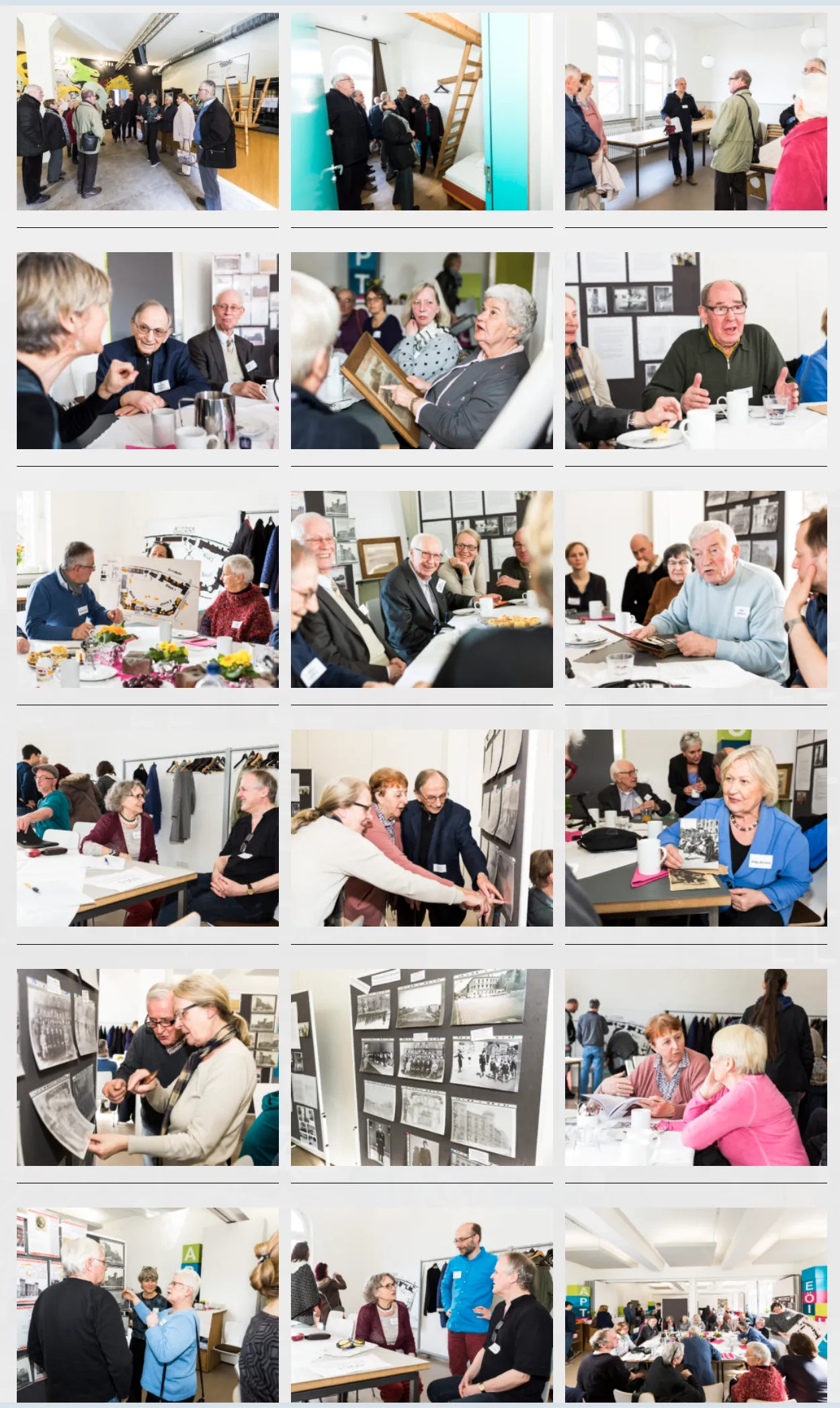 Bildschirmfoto der Fotogalerie