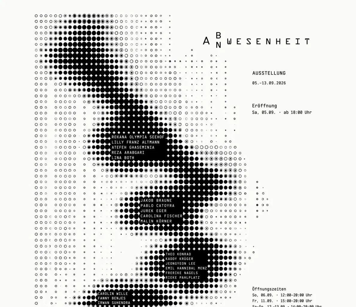 Ausschnitt aus Ausstellungsposter