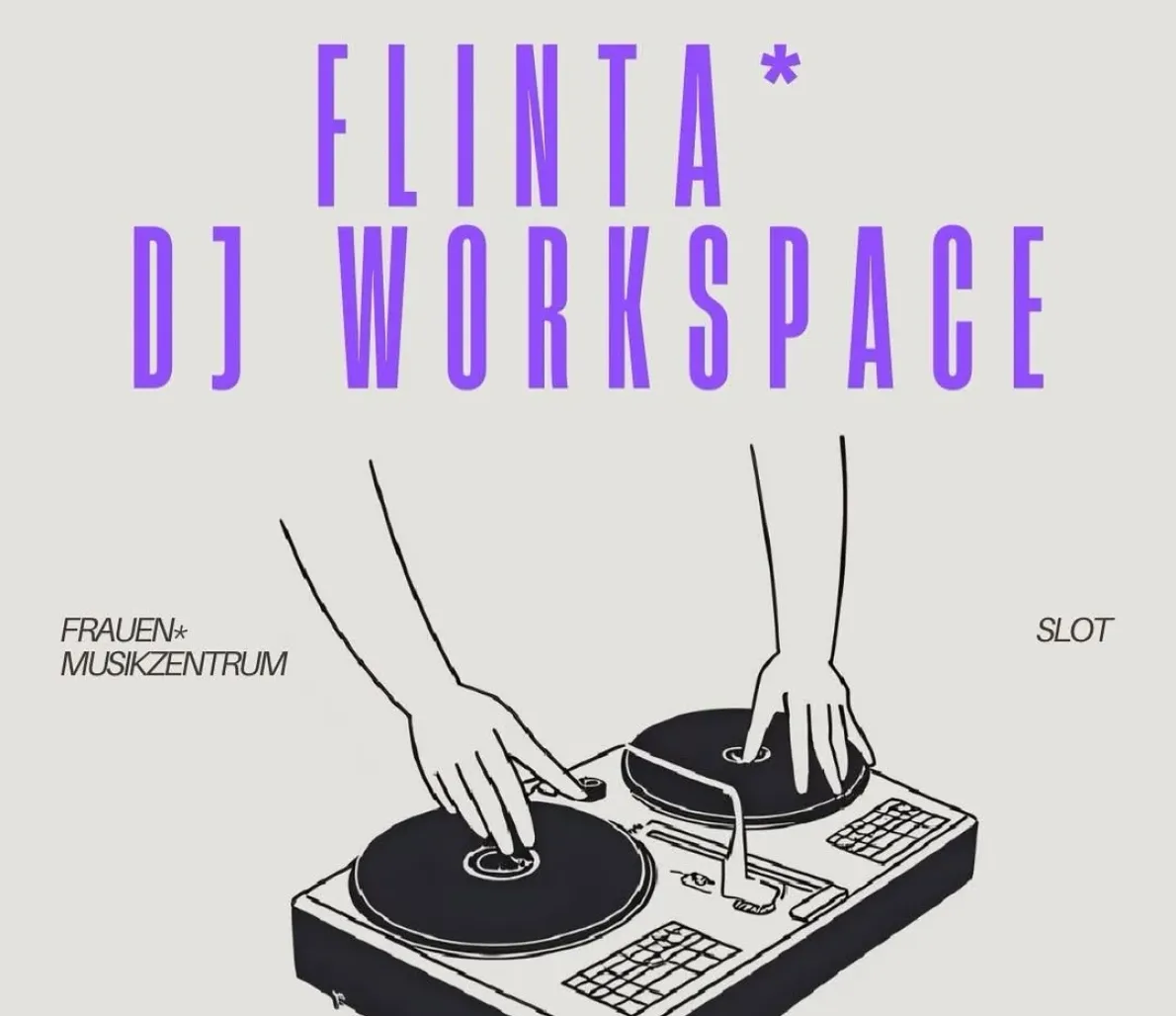 Ausschnitt Flyer FLINTA DJ space